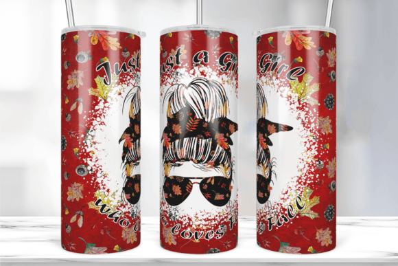 Autumn Pumpkin Fall Tumbler Wrap