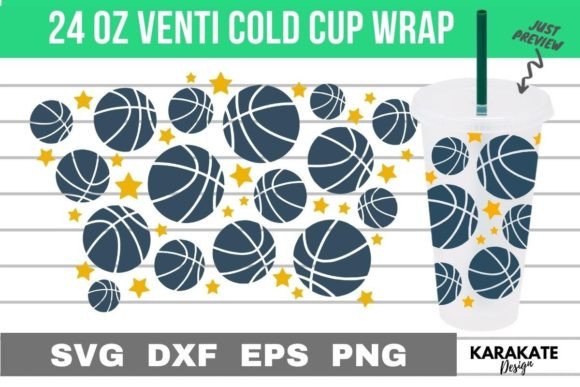 Basketball Squad Venti Cup Wrap