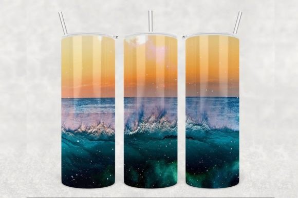 Beach Tumbler Sublimation Tumbler 20oz