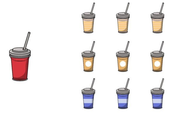 Cup Desain Illustration Bundle