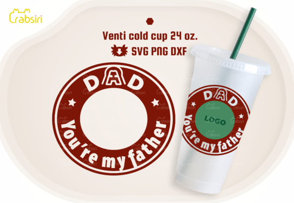 Dad You Are My Father 24oz Cold Cup