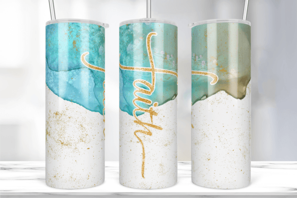 Faith Ink Tumbler Sublimation 20 Oz