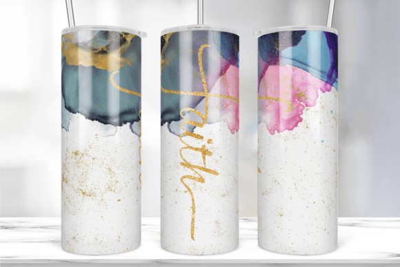 Faith Tumbler Sublimation Design 20oz