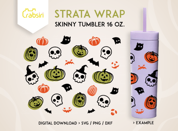 Halloween Festival 16oz Strata Tumbler