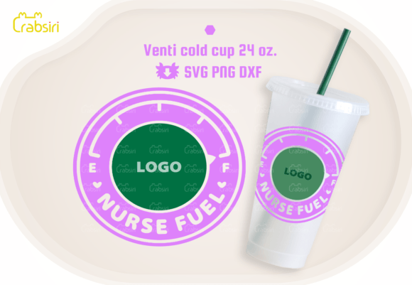 Nurse Fuel 24oz Cold Cup