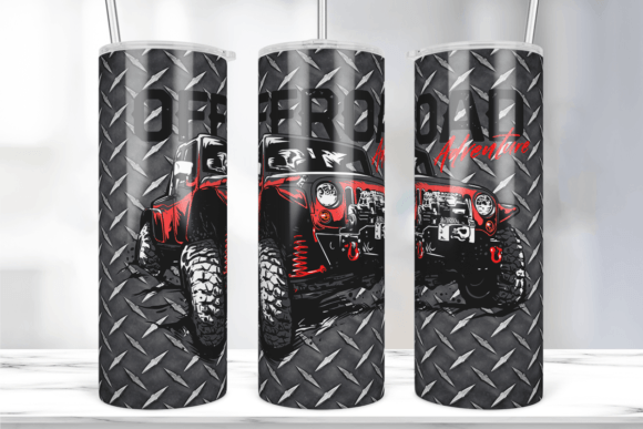 Offroad Sublimation Tumbler Wrap