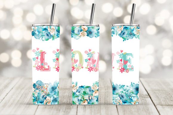 Sunflower Love 20oz Skinny Tumbler