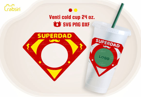 Super Dad 24oz Cold Cup